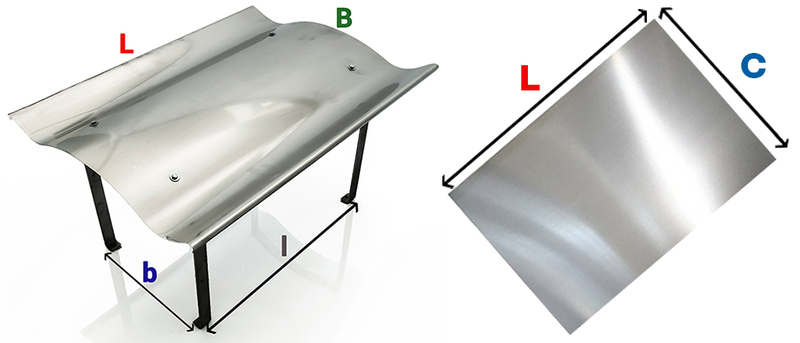 YPGFLMEK Schornsteinkappe Edelstahl 270mm - Kegelförmig Regenschutz