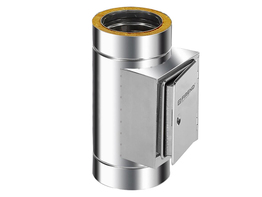 Reinigungselement doppelwandig isoliert  INOX d: 80mm