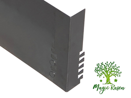 Ecke aussen Rasenkante Magic 3,0 Cortenstahl h:200mm 50x50