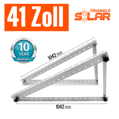 2x PV Halterung 1040x545mm Solarpanel Solarmodul 0°-90° Aufständerung 0% MwSt