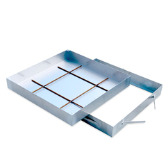 Schachtabdeckung Aluminium 900x900x100