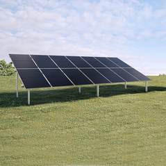 2- Reihe 14X Photovoltaik PV Freiland Unterkonstruktion Montagesystem