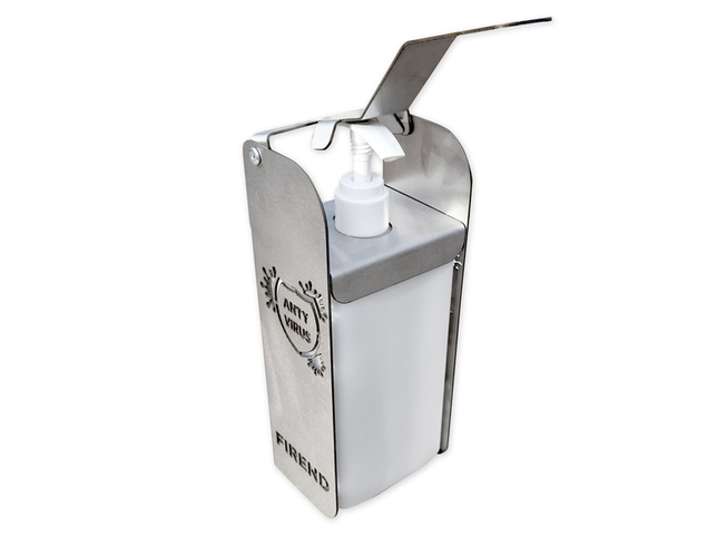 Seifenspender Wand Desinfektionsmittel Spender Edelstahl 1000ml