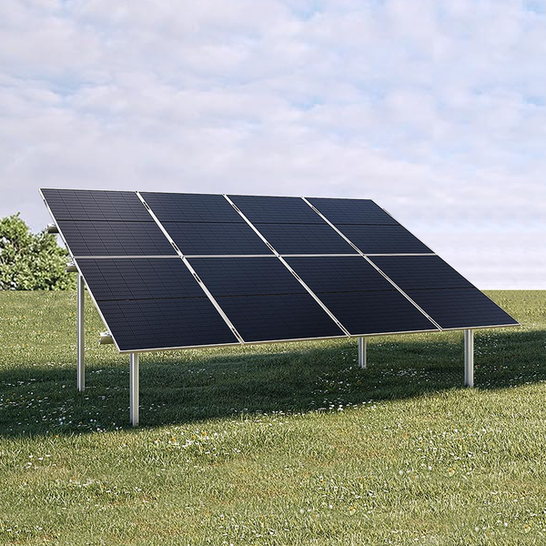 2- Reihe 8X Photovoltaik PV Freiland Unterkonstruktion Montagesystem 19% MwSt.